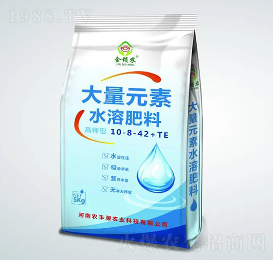 高鉀型大量元素水溶肥料10-8-42+TE-金鎖農(nóng)
