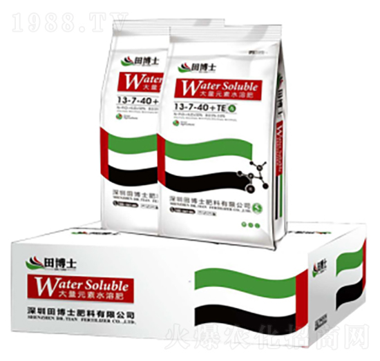 大量元素水溶肥13-7-40+TE-田博士