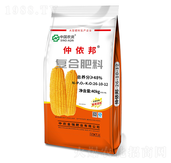 復(fù)合肥料26-10-12-仲儂邦-中農(nóng)金瑞