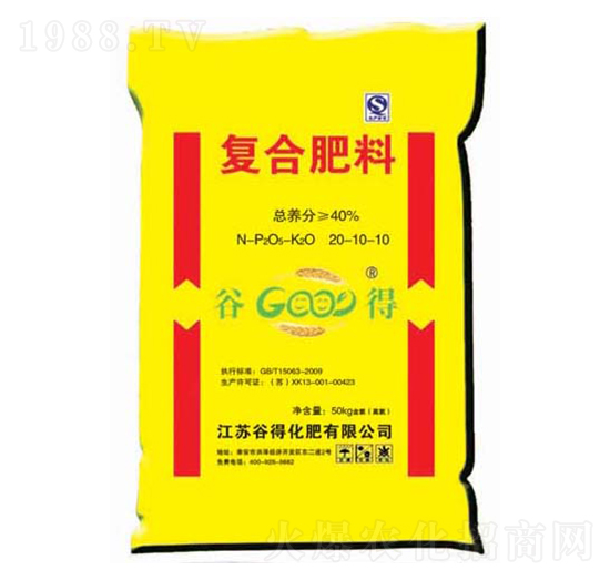 復(fù)合肥料20-10-10-谷得