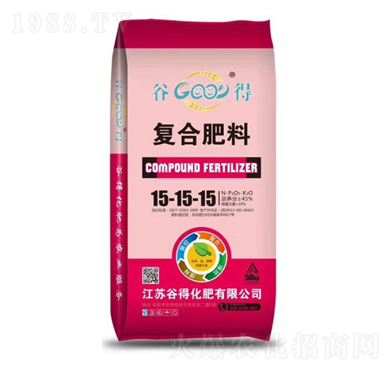 復(fù)合肥料15-15-15（紅袋）-谷得