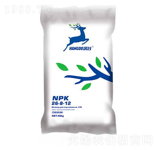 控釋肥料26-8-12-漢谷-普樂肥料