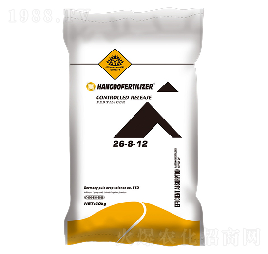 控釋肥26-8-12-漢谷-普樂肥料