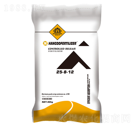 控釋肥25-8-12-漢谷-普樂肥料