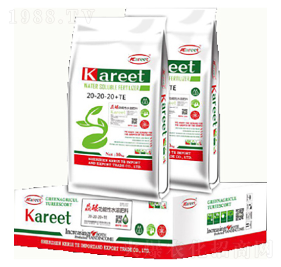 功能性水溶肥料20-20-20+TE-科瑞特