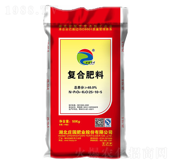 40%復(fù)合肥料25-10-5-谷保莊園
