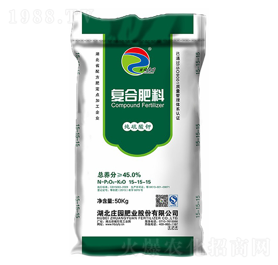 45%硫基復(fù)合肥料15-15-15-谷保莊園