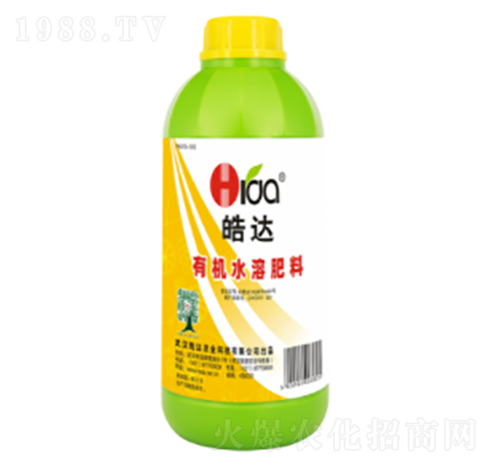 850ml有機水溶肥料-皓達農業(yè)
