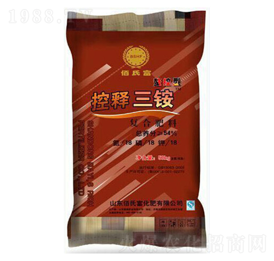 控釋三銨復(fù)合肥料18-18-18-佰氏富