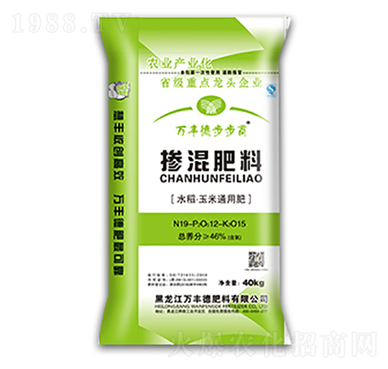 玉米水稻通用摻混肥料-萬豐德
