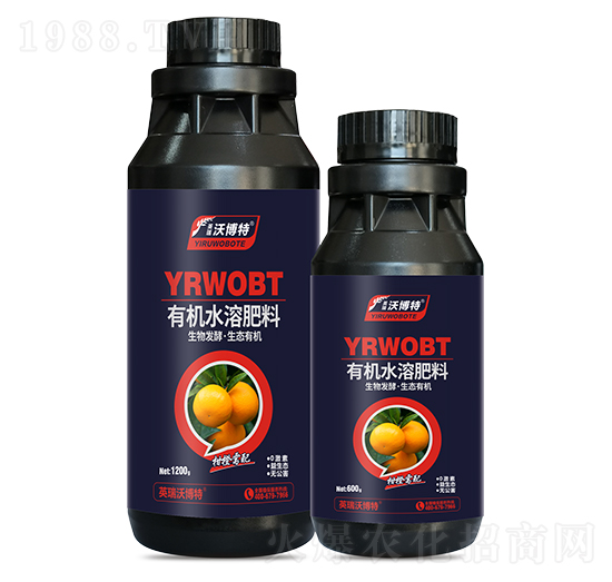 柑橙需配有機水溶肥料-英瑞沃博特