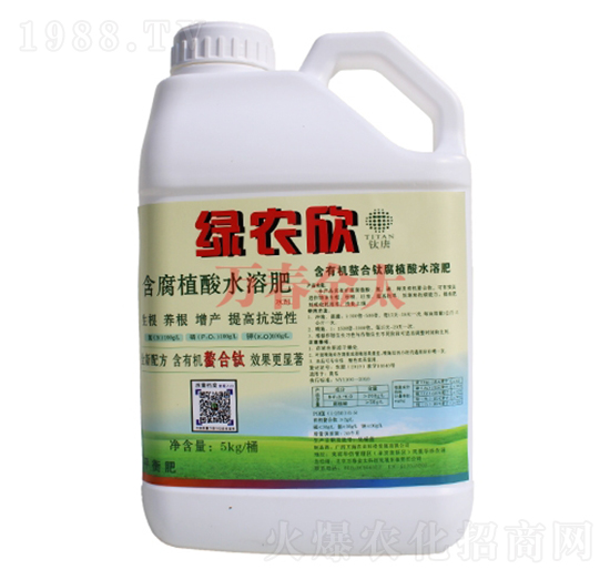 5kg含腐植酸水溶肥-綠農(nóng)欣-萬(wàn)春金太