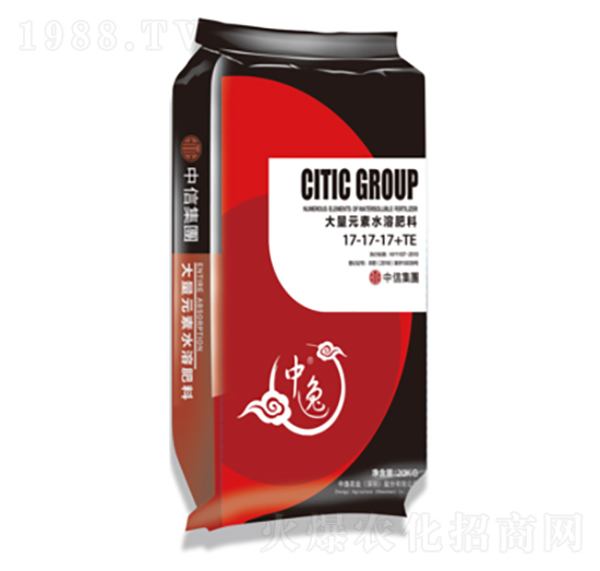 大量元素水溶肥17-17-17+TE-中逸農(nóng)業(yè)