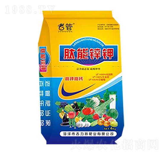 肽能鋅鉀-吉力特肥業(yè)