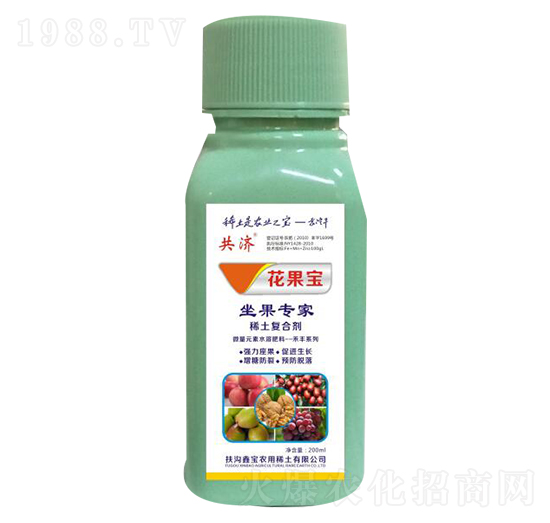 坐果專家稀土復合劑-花果寶-鑫寶