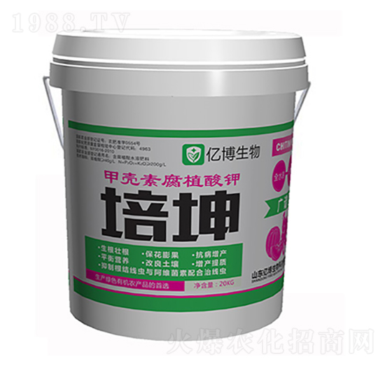 廣譜型甲殼素腐植酸鉀-培坤-億博生物