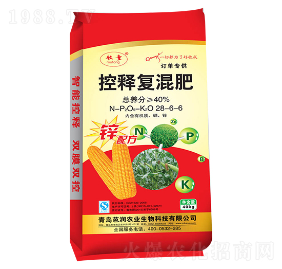 控釋復(fù)混肥28-6-6-芭潤