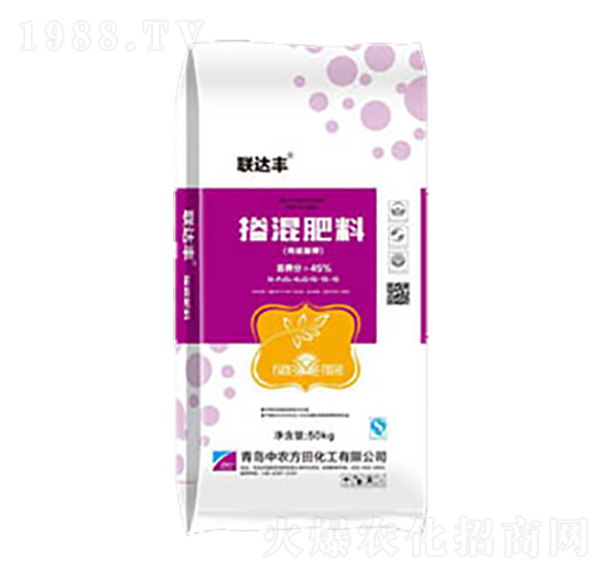 50kg聯(lián)達(dá)豐摻混肥料-中農(nóng)方田