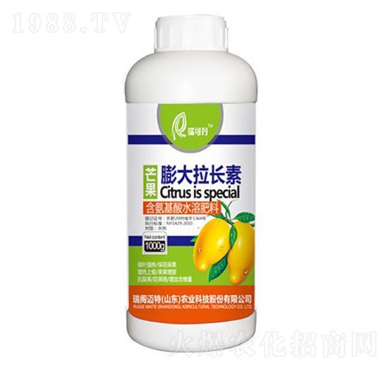 含氨基酸水溶肥-芒果膨大拉長素-瑞閣邁特