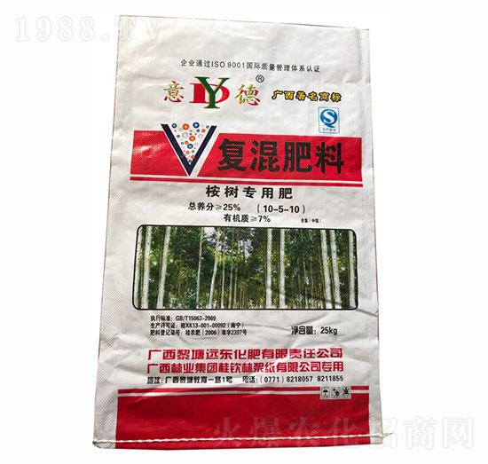 桉樹專用復混肥料10-5-10-遠東