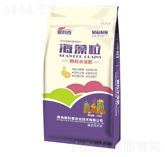 海藻粒（顆粒水溶肥）-愛(ài)科泰