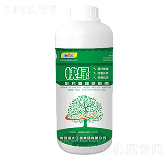 葉片復綠促進劑-快綠-海大生物