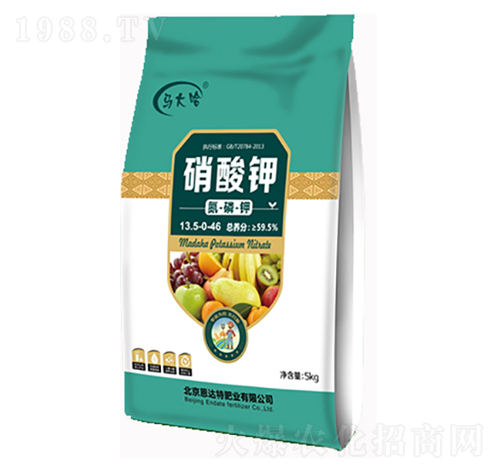5kg硝酸鉀13.5-0-46+TE-中盛肥業(yè)