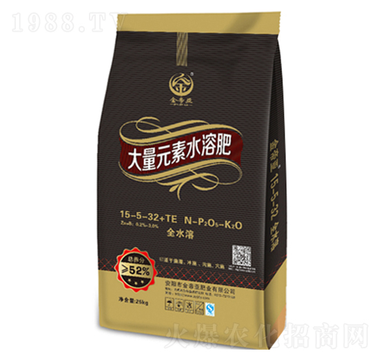 大量元素水溶肥15-5-32+TE-中盛肥業(yè)