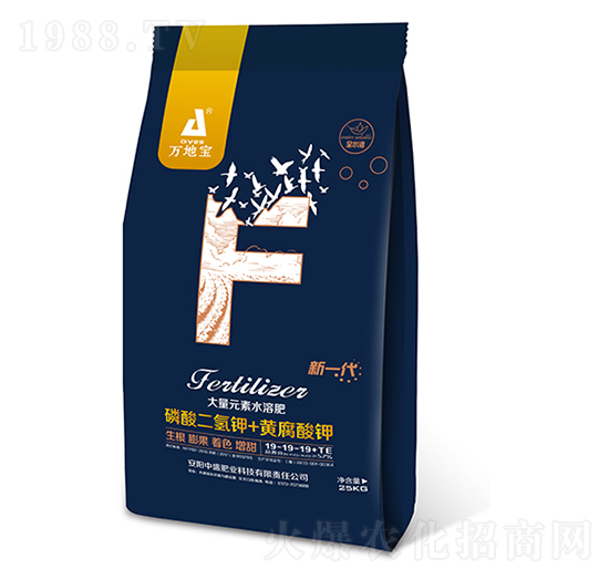 大量元素水溶肥19-19-19+TE-萬地寶-中盛肥業(yè)