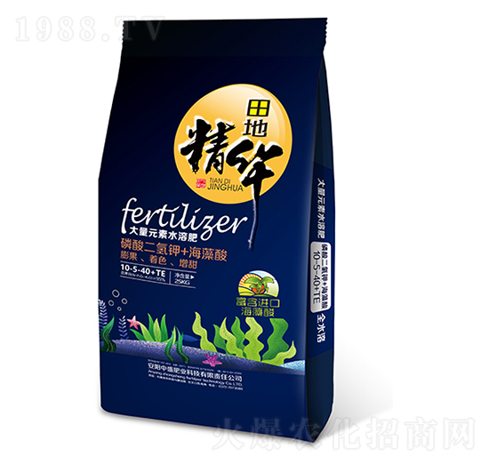 大量元素水溶肥10-5-40+TE-中盛肥業(yè)