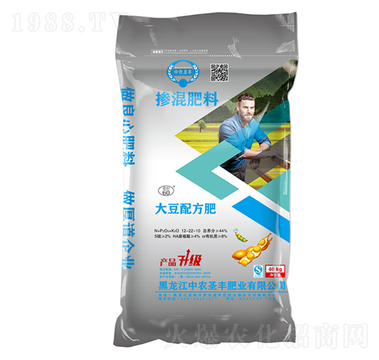 大豆配方摻混肥料12-22-10-中農(nóng)圣豐