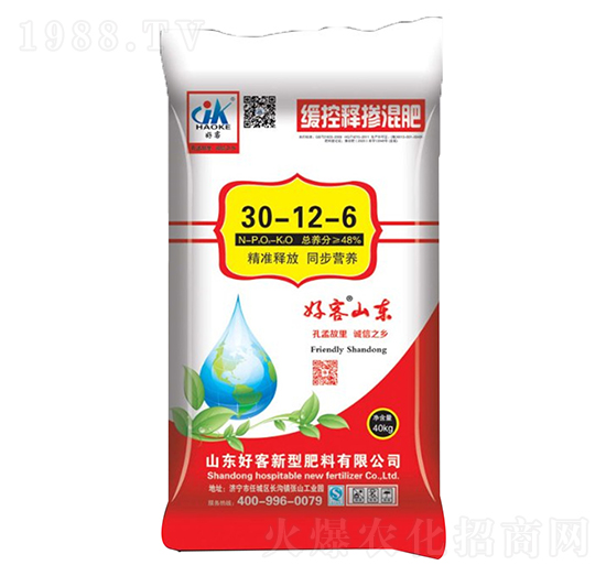 緩控釋摻混肥30-12-6-好客
