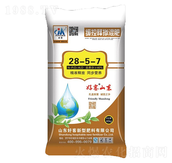 緩控釋摻混肥28-5-7-好客