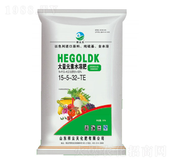 大量元素水溶肥15-5-32-TE-祥云天