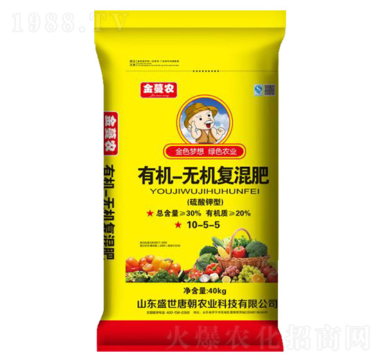 硫酸鉀型有機(jī)無機(jī)復(fù)混肥10-5-5-金蔓農(nóng)-盛世唐朝