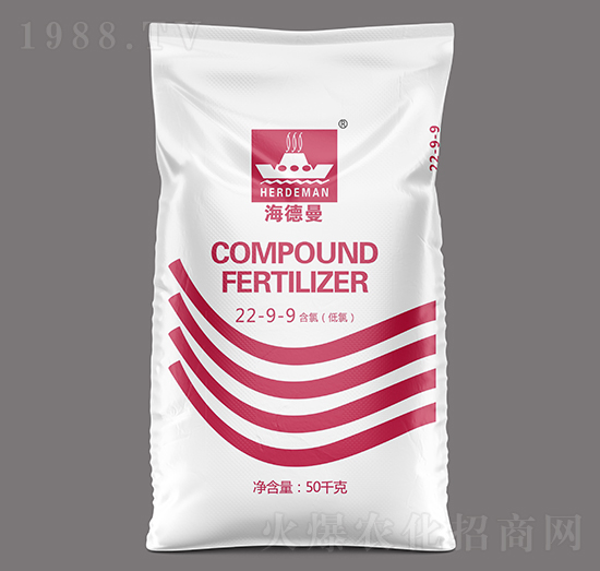 高塔硝氯基復合肥料22-9-9-海德曼-三寧化工