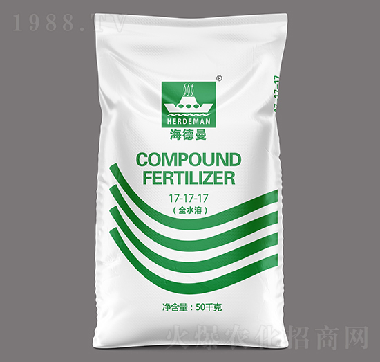 全水溶高塔硝硫基復(fù)合肥料17-17-17-海德曼-三寧化工