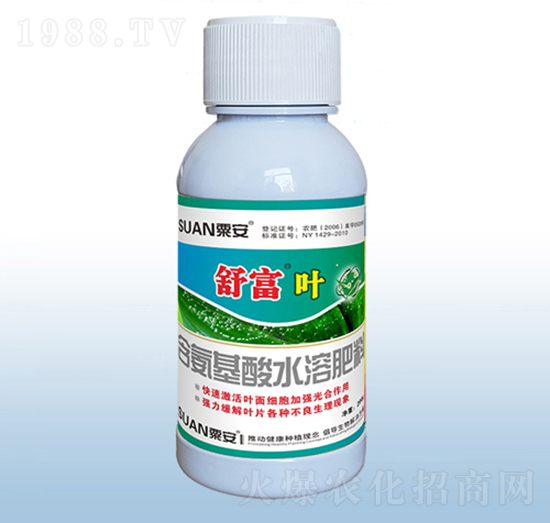 含腐植酸水溶肥料-舒富葉-粟安