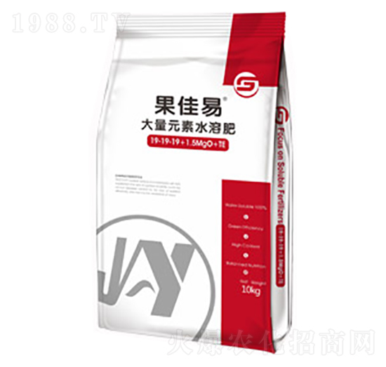 果佳易大量元素水溶肥19-19-19+1.5MgO+TE-豐田肥業(yè)