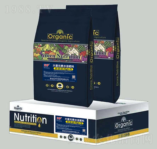 大量元素水溶肥18-18-18+MgO+TE-方護作物