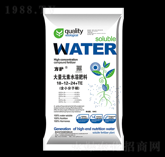大量元素水溶肥18-12-24+TE-方護(hù)作物