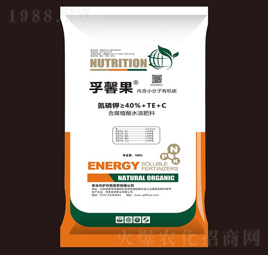 含腐植酸水溶肥料-孚馨果-方護作物