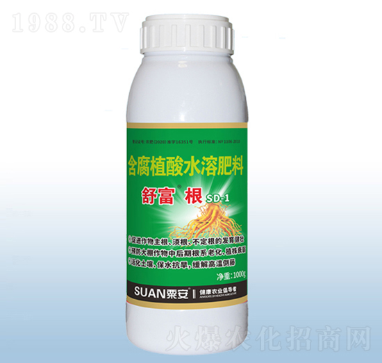 舒富根Sd-1含腐植酸水溶肥料-粟安