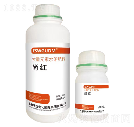 尚紅大量元素水溶肥料-ESWGUDM-瑞拉生化