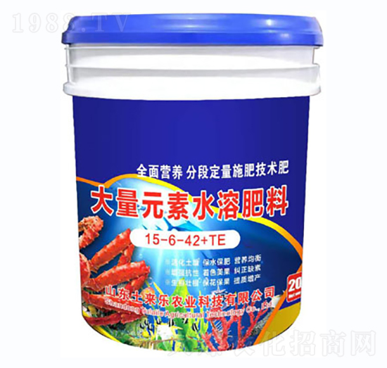 大量元素水溶肥15-6-42+TE-騰博肥業(yè)