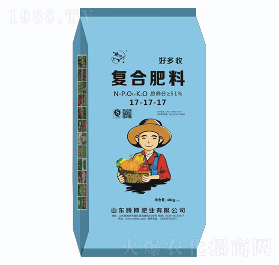 好多收復合肥料復合肥料17-17-17-騰博肥業(yè)