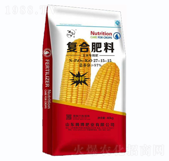 玉米專用復(fù)合肥料27-15-15-騰博肥業(yè)