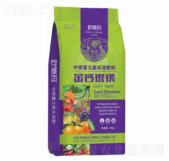 中量元素水溶肥料-金鈣銀鎂-一撒寶來(lái)