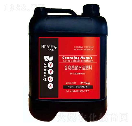 聚谷氨酸膨果型含腐植酸水溶肥料-艾美歌