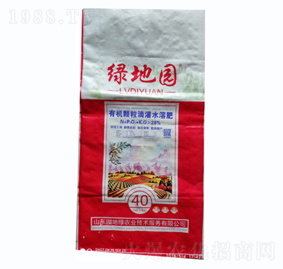 有機(jī)顆粒滴灌水溶肥-綠地園